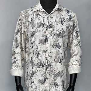پیراهن مردانه طرح‌دار نیومود کد 1068